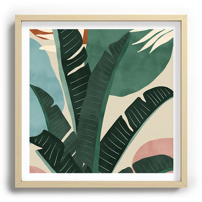 Modern jungle shapes Framed Art Print Gallery Image 109