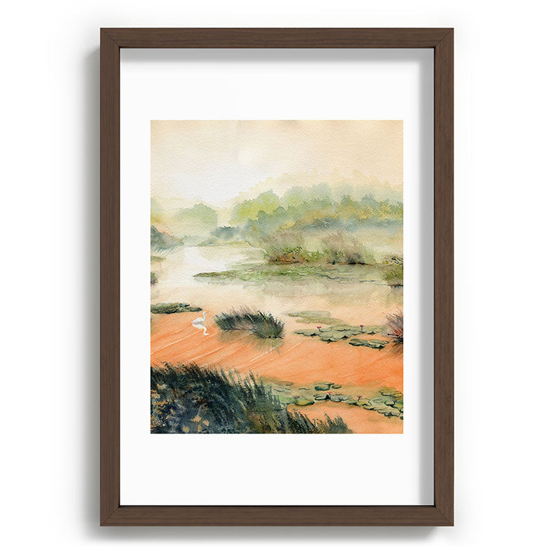 Egret On The Marsh Framed Art Print Gallery Image 89