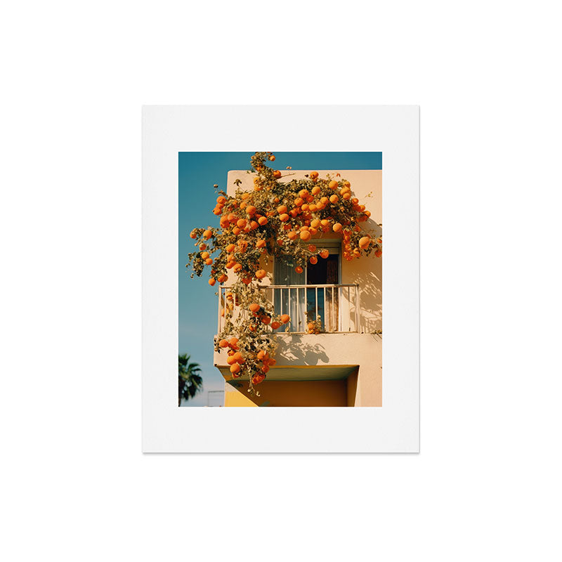 Californian Oranges in Summer Art Print Gallery Image 5
