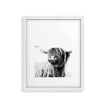 HIGHLAND CATTLE FRIDA Framed Art Print Gallery Image 36