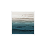 WITHIN THE TIDES - CRASHING WAVES TEAL Art Print Gallery Image 1