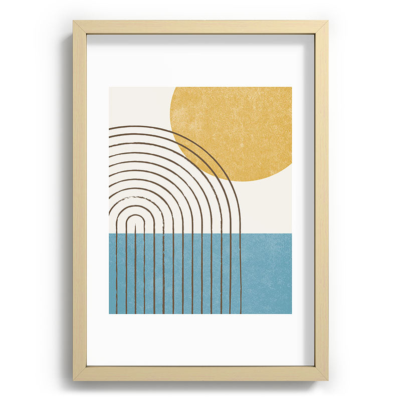 Sunny ocean Framed Art Print Gallery Image 97