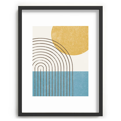 Sunny ocean Framed Art Print Gallery Image 84