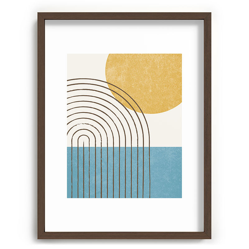 Sunny ocean Framed Art Print Gallery Image 91