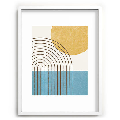 Sunny ocean Framed Art Print Gallery Image 108