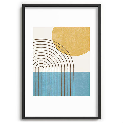Sunny ocean Framed Art Print Gallery Image 85