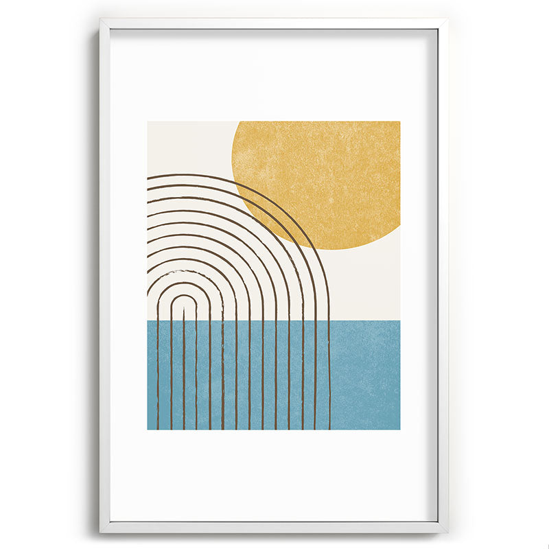 Sunny ocean Framed Art Print Gallery Image 110