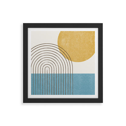 Sunny ocean Framed Art Print Gallery Image 50