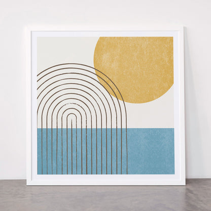 Sunny ocean Framed Art Print Gallery Image 87
