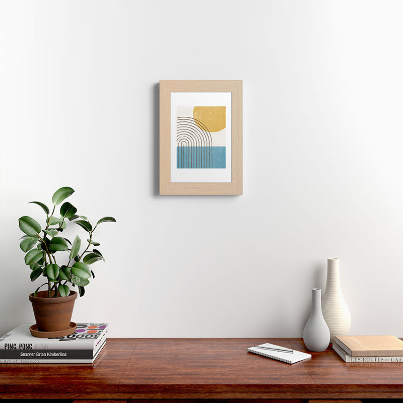 Sunny ocean Framed Art Print Gallery Image 62