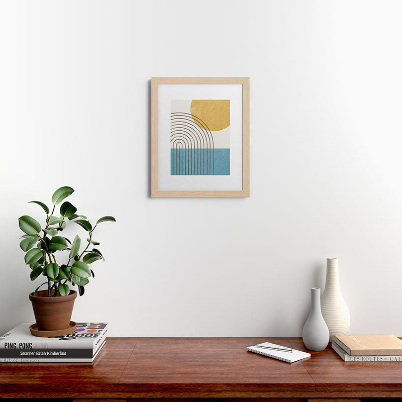 Sunny ocean Framed Art Print Gallery Image 63