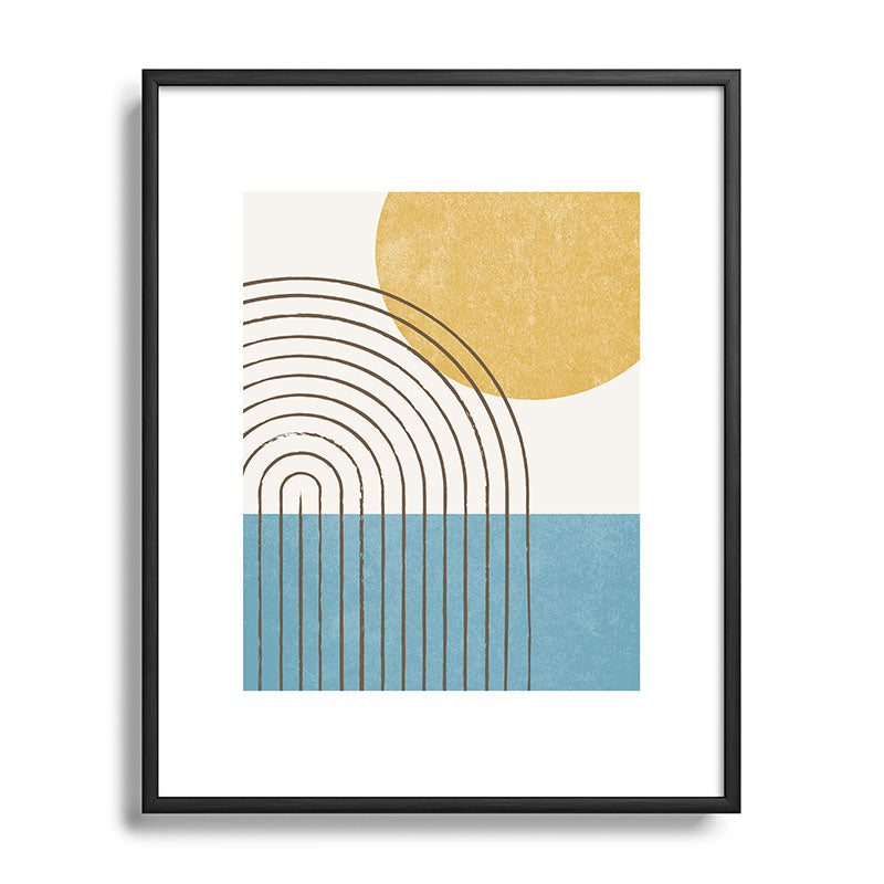 Sunny ocean Framed Art Print Gallery Image 111