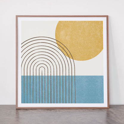 Sunny ocean Framed Art Print Gallery Image 21