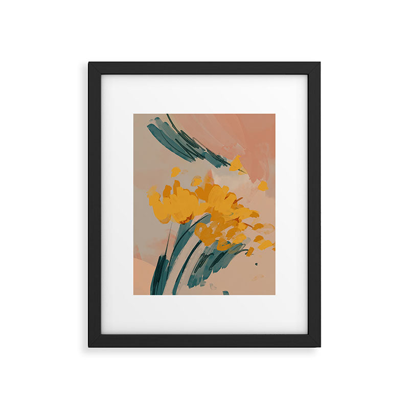 Bouquet Of Summer Sunshine Framed Art Print Gallery Image 1