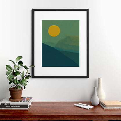 The Hills Felt Green That Evening Framed Art Print Gallery Image 48