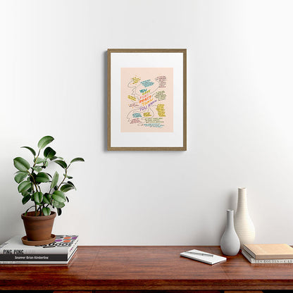 You have more impact than you know Framed Art Print Gallery Image 12