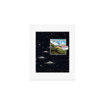 Ctrl+Alt+Del // Returning UFOs Art Print Gallery Image 1