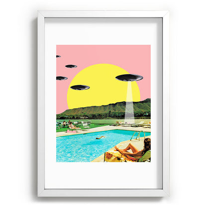 Invasion on vacation (Square) Framed Art Print Gallery Image 105