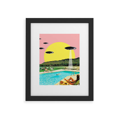 Invasion on vacation (Square) Framed Art Print Gallery Image 44