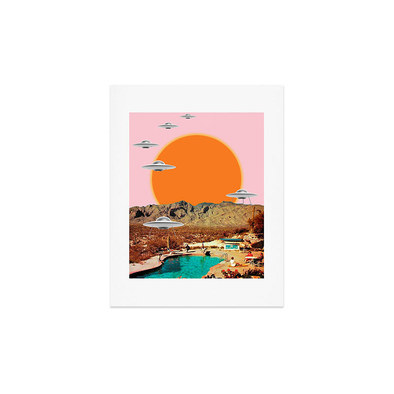 They've arrived! (UFO) Art Print Gallery Image 3