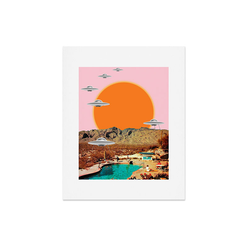 They've arrived! (UFO) Art Print Gallery Image 5