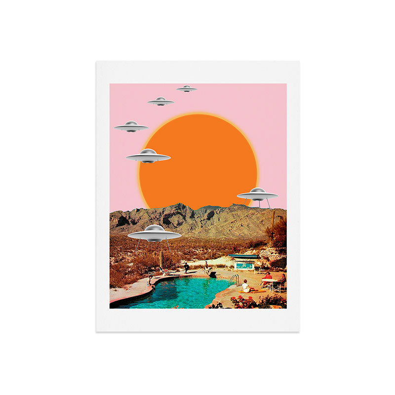 They've arrived! (UFO) Art Print Gallery Image 7