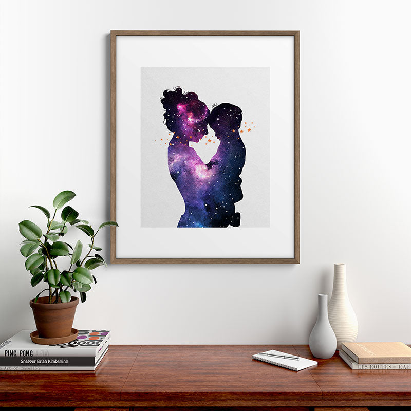 The first love. Framed Art Print Gallery Image 19