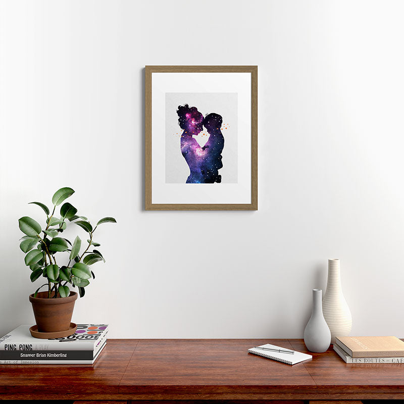 The first love. Framed Art Print Gallery Image 54