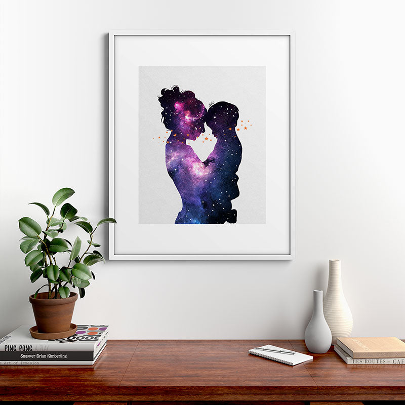 The first love. Framed Art Print Gallery Image 39
