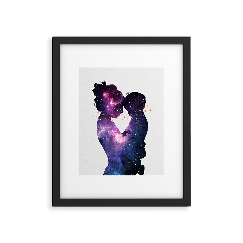The first love. Framed Art Print Gallery Image 3