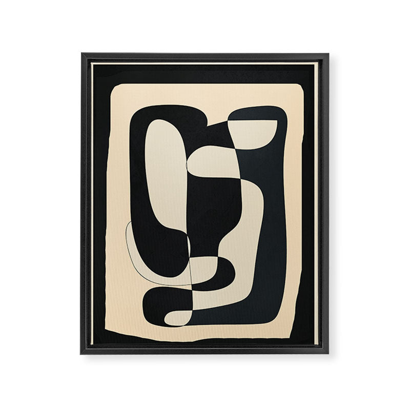 Abstract Geometry 4 Framed Canvas Print Gallery Image 4