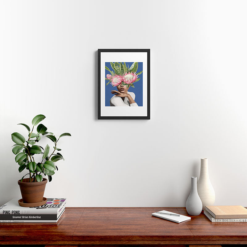 Floral Elegance 2 Framed Art Print Gallery Image 3
