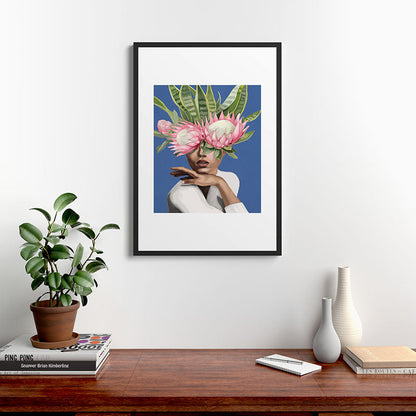 Floral Elegance 2 Framed Art Print Gallery Image 6