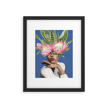 Floral Elegance 2 Framed Art Print Gallery Image 5