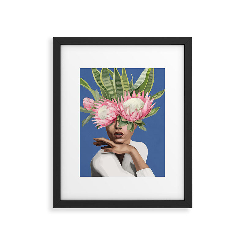Floral Elegance 2 Framed Art Print Gallery Image 4