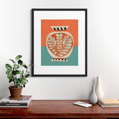 Golden Orchard Vase Framed Art Print Gallery Image 35