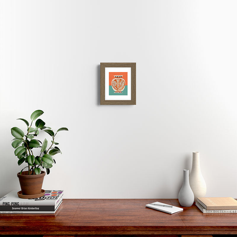 Golden Orchard Vase Framed Art Print Gallery Image 36