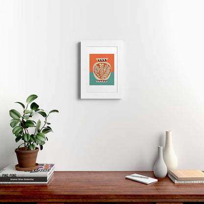 Golden Orchard Vase Framed Art Print Gallery Image 52