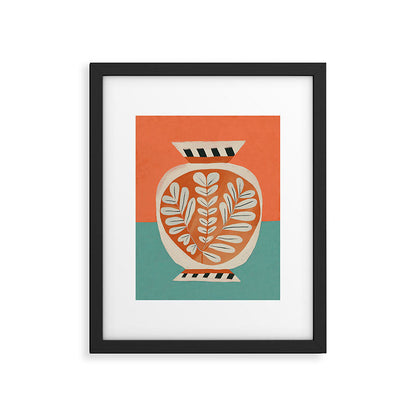 Golden Orchard Vase Framed Art Print Gallery Image 4