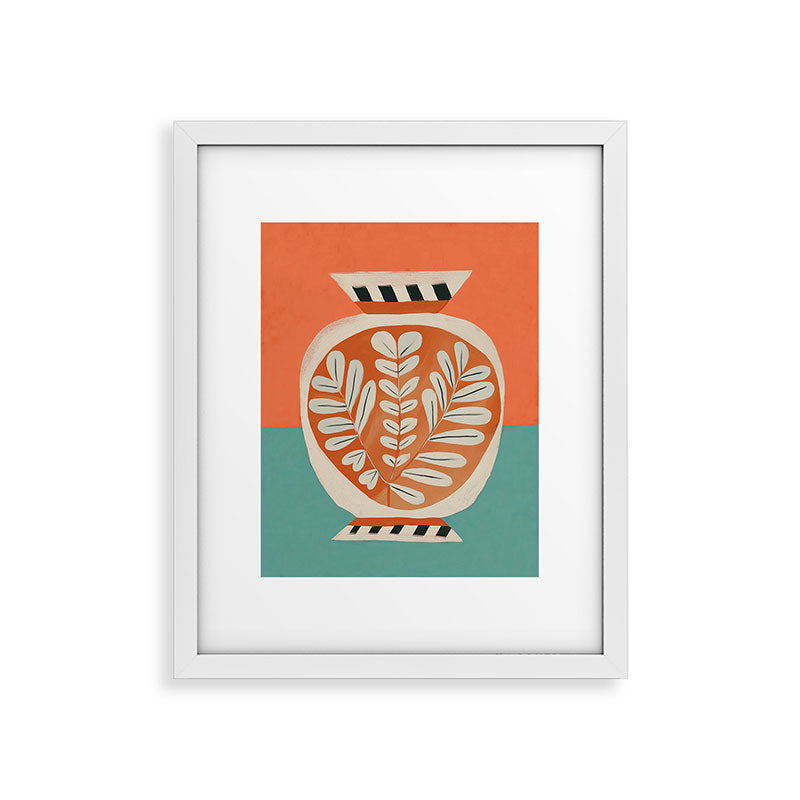 Golden Orchard Vase Framed Art Print Gallery Image 23