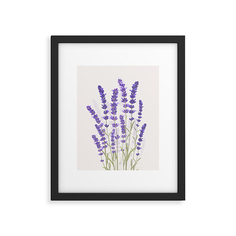 Lavender II Framed Art Print Gallery Image 5