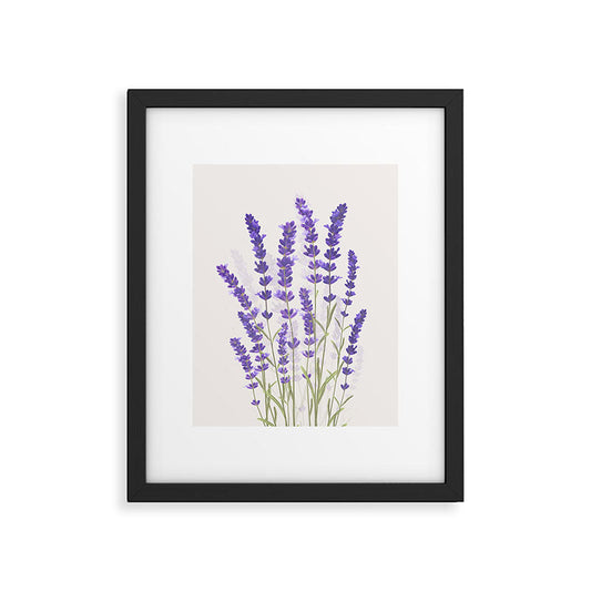 Lavender II Framed Art Print Gallery Image 2