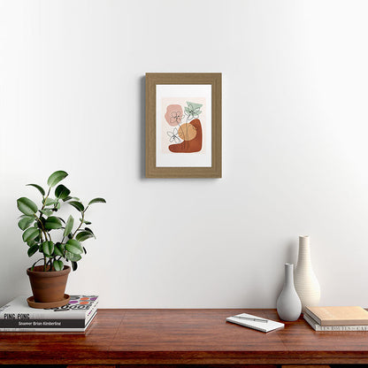Minimal Abstract Flowers 04 Framed Art Print Gallery Image 38