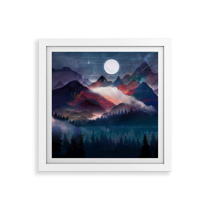 Mountain Lake Under the Stars Framed Art Print Gallery Image 82