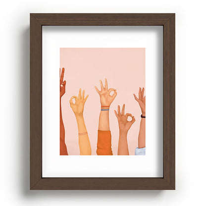 OK Framed Art Print Gallery Image 64
