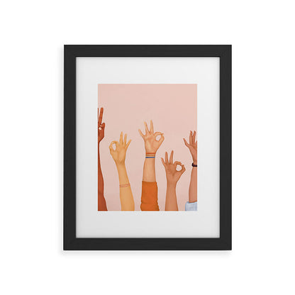 OK Framed Art Print Gallery Image 30
