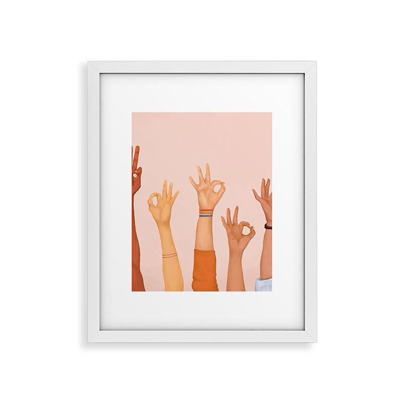 OK Framed Art Print Gallery Image 25