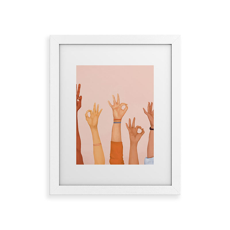 OK Framed Art Print Gallery Image 54