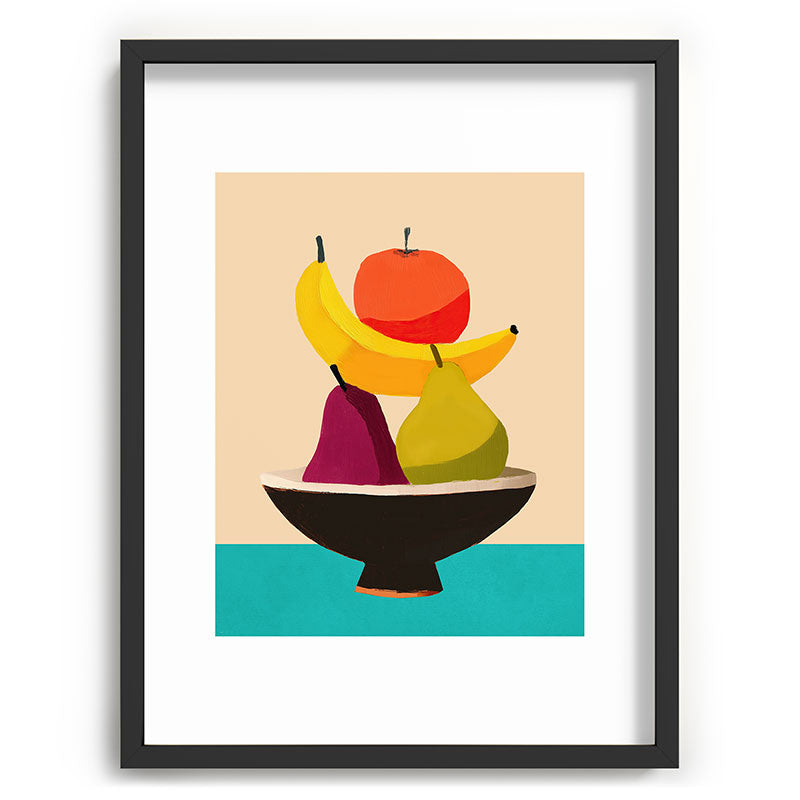 Summer Fruit Bowl Framed Art Print Gallery Image 61