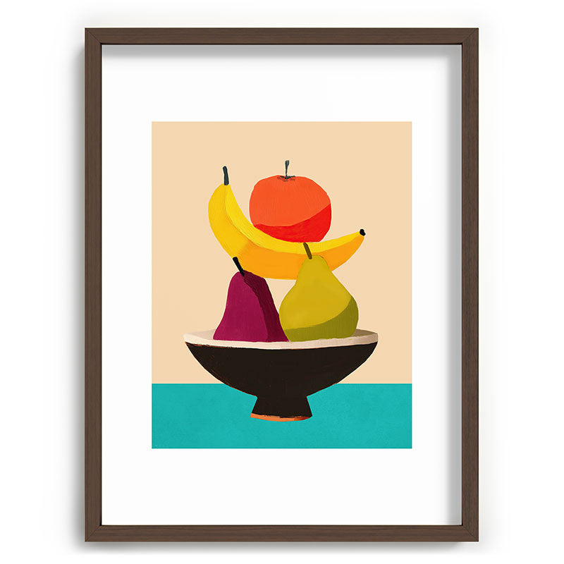 Summer Fruit Bowl Framed Art Print Gallery Image 66
